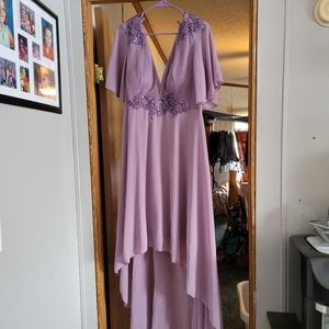 High low Simi formal dress